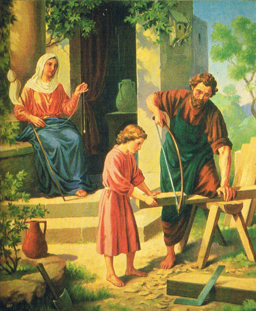 Jesus lernt den Beruf des Zimmermanns | Zeltmacher